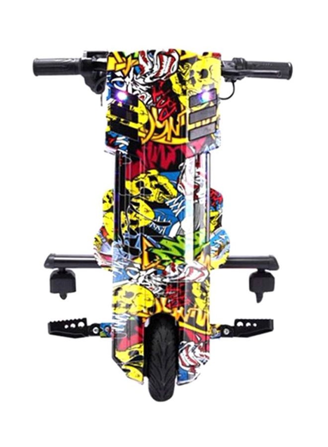 Cool Baby Electric Drift Scooters With Led Light Comfortable Seat And Backrest Multicolour 70x55x21cm - Image 4