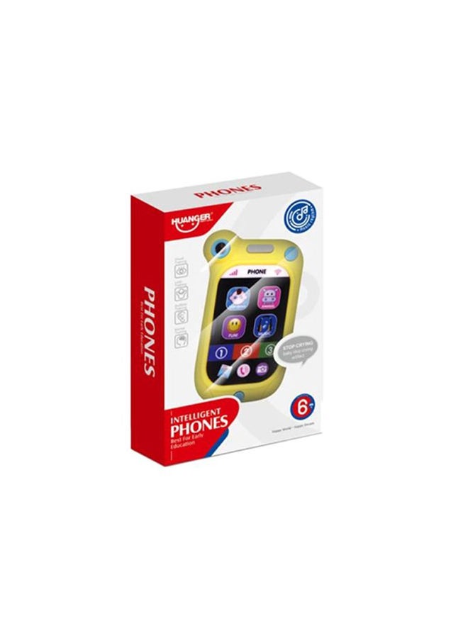 HUANGER Mobile Baby Cell Phone With Flashing Vocal Musical Early Sounding Educational Toy 13.2x3x8cm - Image 1