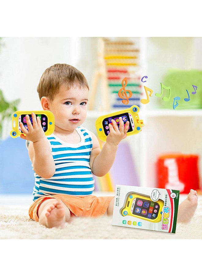 HUANGER Mobile Baby Cell Phone With Flashing Vocal Musical Early Sounding Educational Toy 13.2x3x8cm - Image 3
