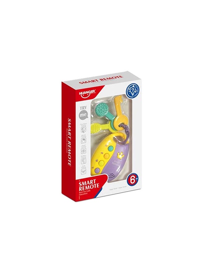 HUANGER Musical Key Non-Toxic Early Development Learning Sounding Educational Toy For Kids 13.5x4.5x20.5cm  - Image 1
