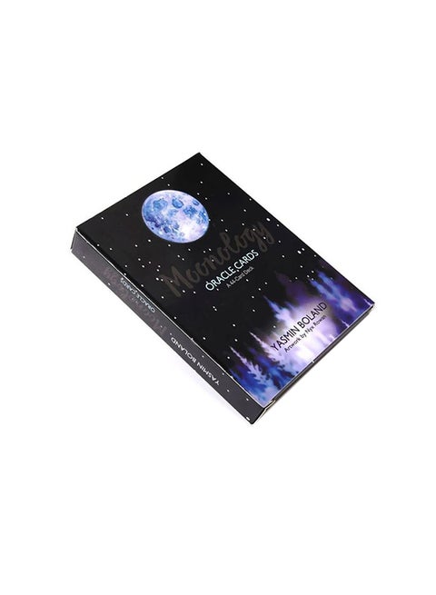 44-Piece Moonology Oracle Card Game Super Coated Paper Material