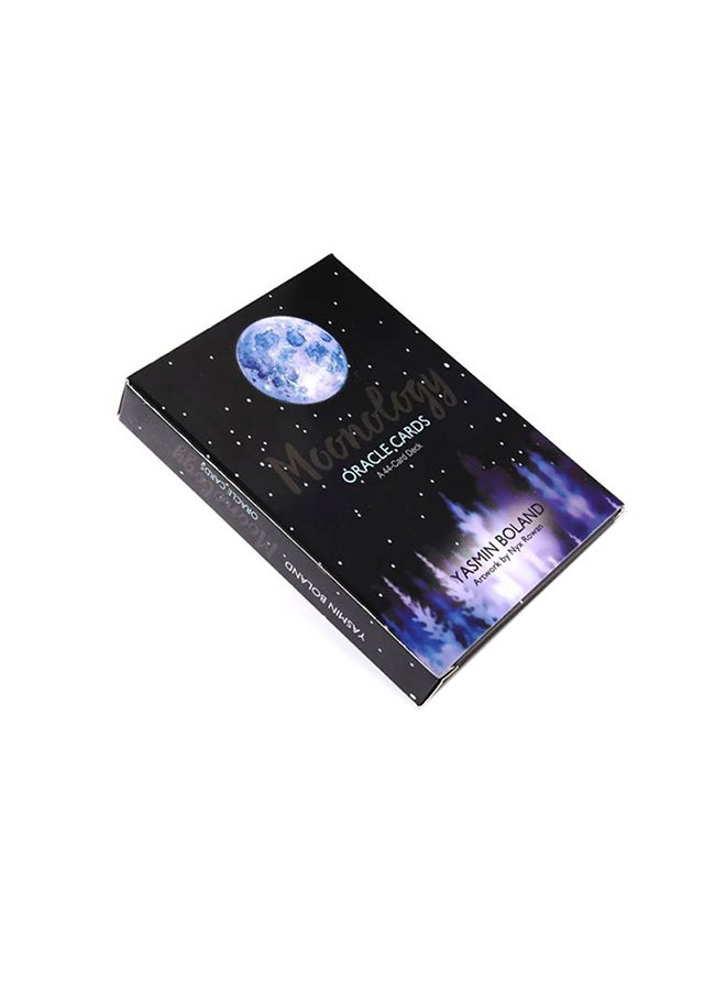 44-Piece Moonology Oracle Card Game Super Coated Paper Material - Image 1