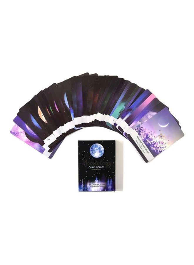 44-Piece Moonology Oracle Card Game Super Coated Paper Material - Image 3