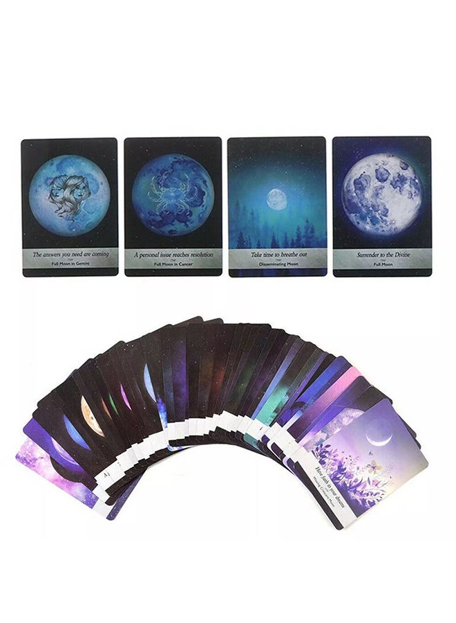 44-Piece Moonology Oracle Card Game Super Coated Paper Material - Image 5