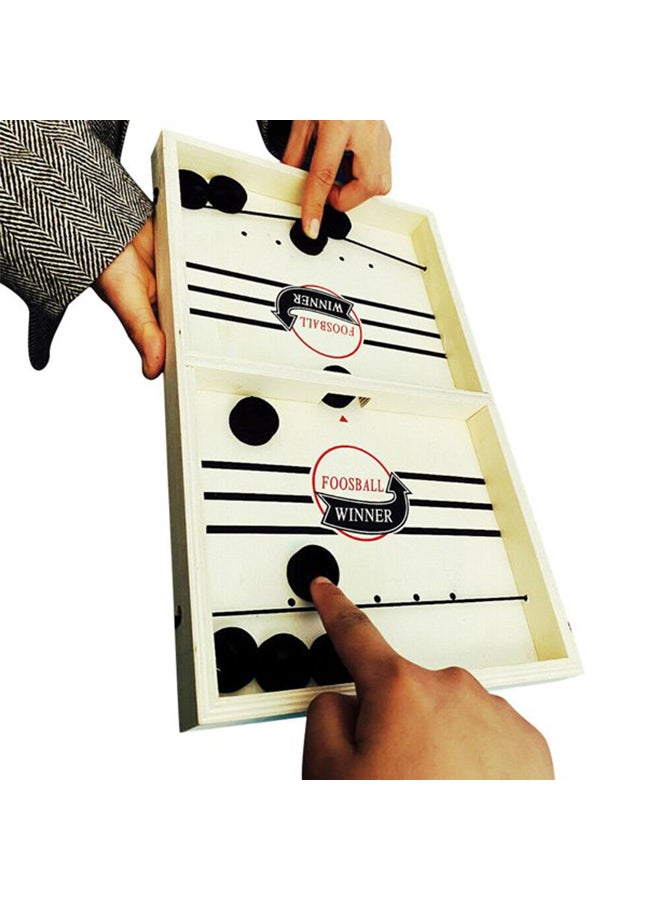 Generic - Fast Sling Puck Rapid Shots Table-top Strategy Board Game Set - Image 1