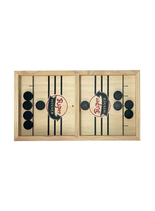 Generic - Fast Sling Puck Rapid Shots Table-top Strategy Board Game Set - Image 1
