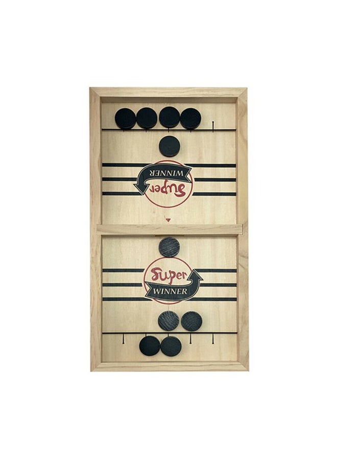 Generic - Fast Sling Puck Rapid Shots Table-top Strategy Board Game Set - Image 1