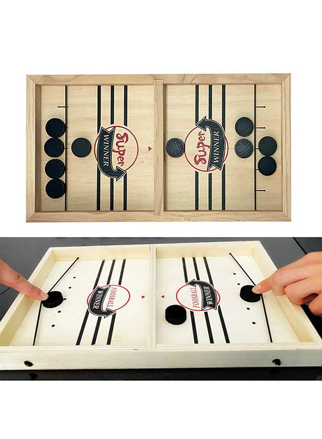 Generic - Fast Sling Puck Rapid Shots Table-top Strategy Board Game Set - Image 1