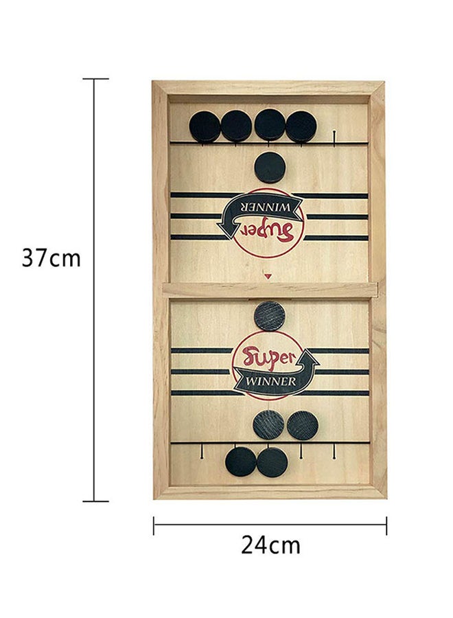 Generic - Fast Sling Puck Rapid Shots Table-top Strategy Board Game Set - Image 1