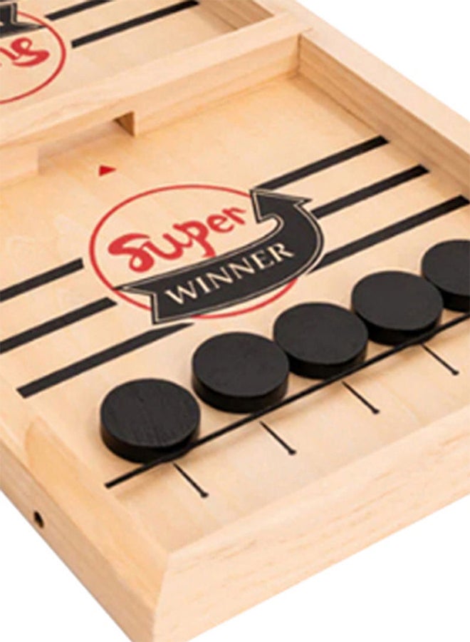 Generic - Fast Sling Puck Rapid Shots Table-top Strategy Board Game Set - Image 1