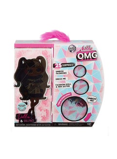 25-Piece Omg Winter Disco Dollie Fashion Doll Set 25 Surprises Premium Quality 12x12x3inch