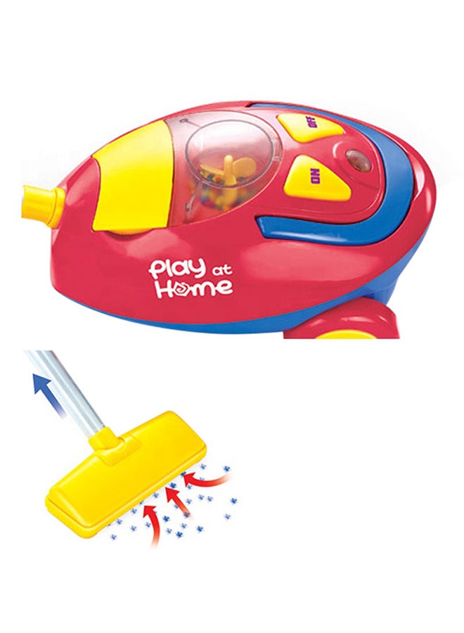 QUN FENG Play At Home New Portable Vaccum Cleaner Pretend Play Set For Children 38x20.5x22.5cm - Image 3