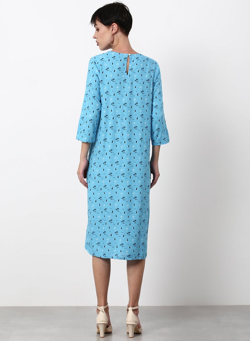 ABOF - Regular Fit Casual Dress Multicolour - Image 1