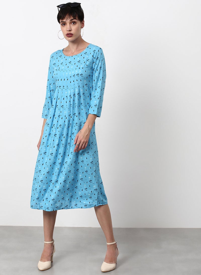 ABOF - Regular Fit Casual Dress Multicolour - Image 1