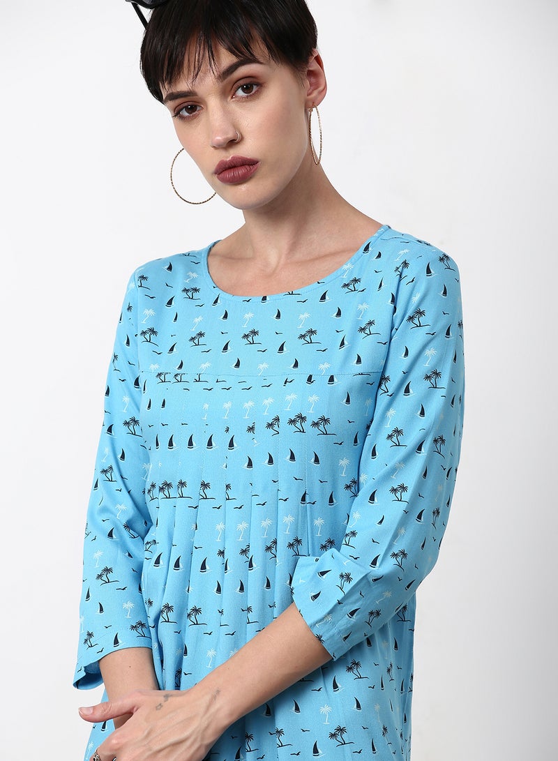 ABOF - Regular Fit Casual Dress Multicolour - Image 1