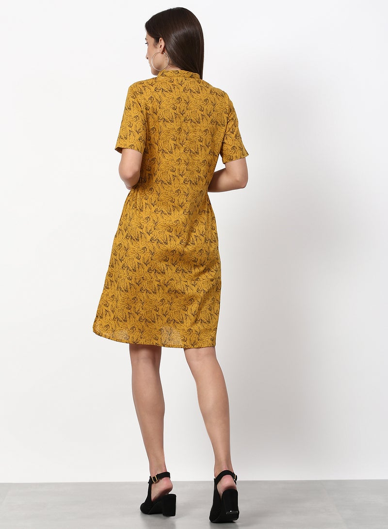 ABOF Regular Fit Casual Dress Multicolour - Image 2
