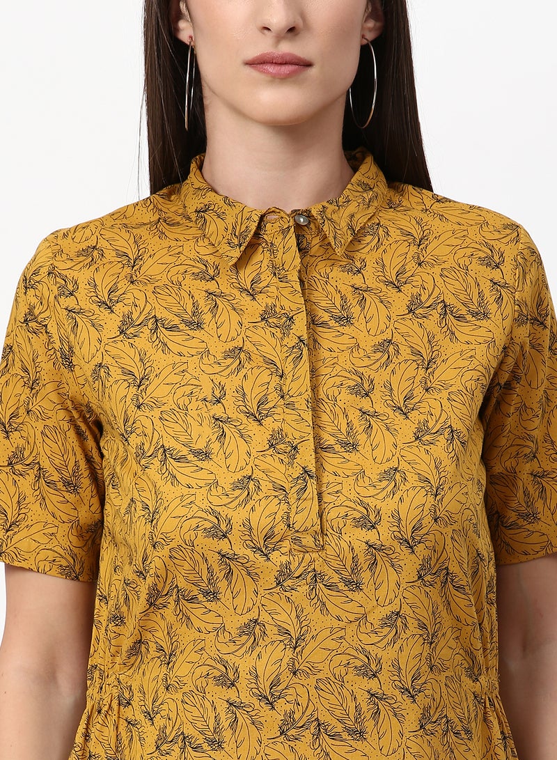 ABOF Regular Fit Casual Dress Multicolour - Image 4