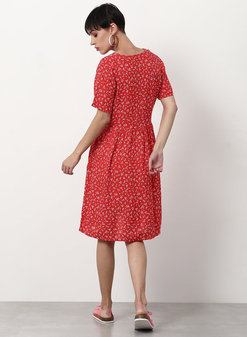 ABOF Regular Fit Casual Dress Multicolour  - Image 2