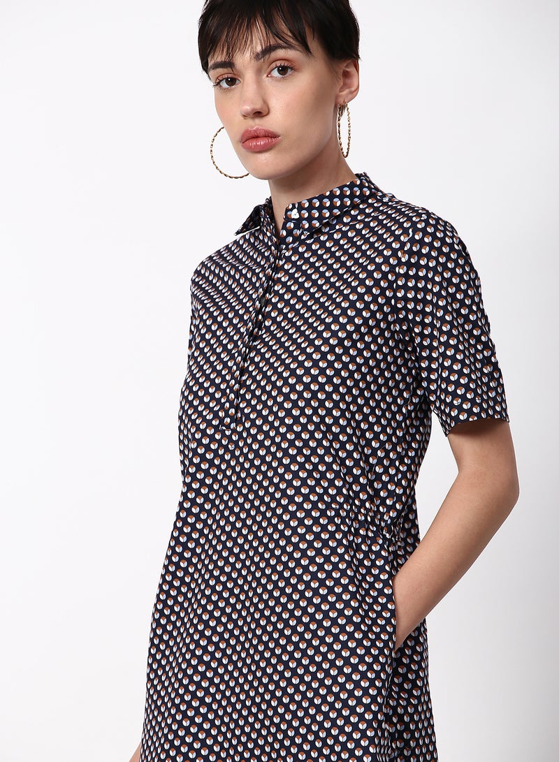 ABOF Regular Fit Casual Dress Black  - Image 4
