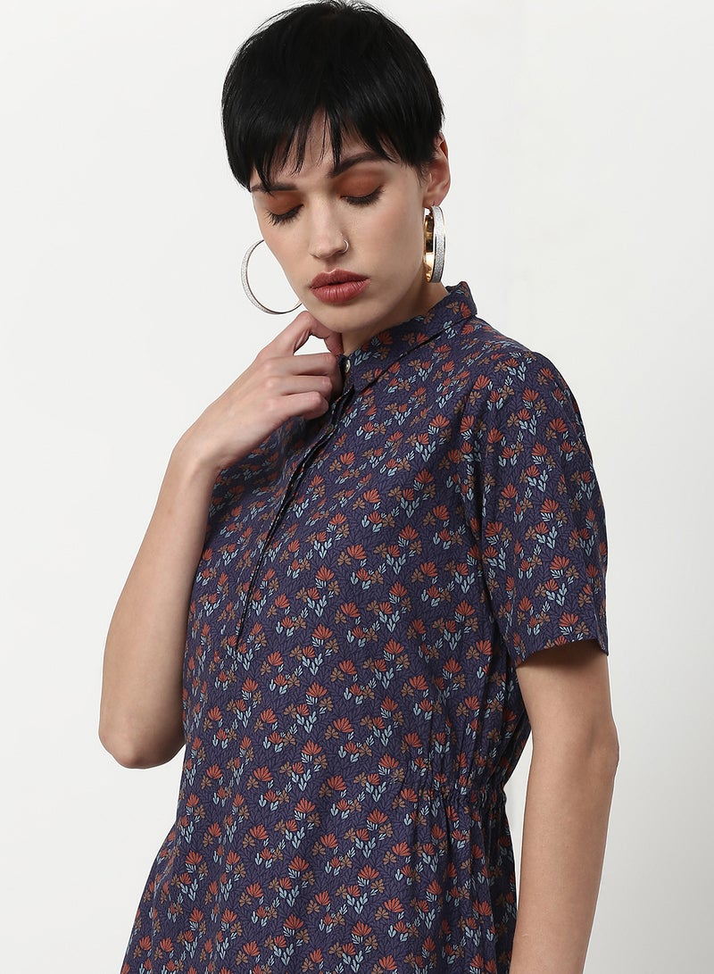 ABOF Regular Fit Casual Dress Multicolour  - Image 5