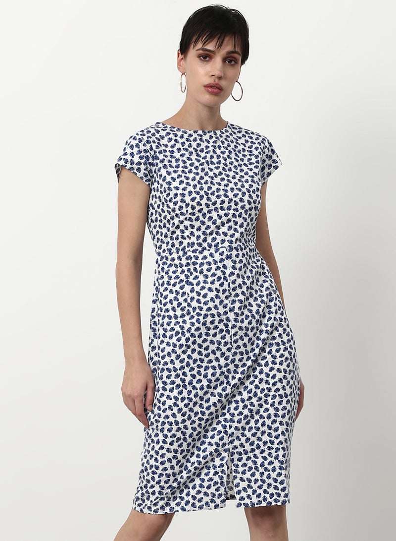 ABOF Regular Fit Casual Dress Multicolour  - Image 1