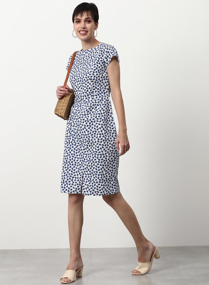 ABOF Regular Fit Casual Dress Multicolour  - Image 3