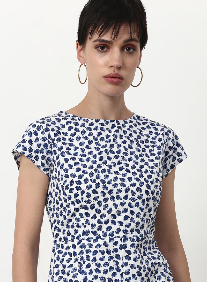 ABOF Regular Fit Casual Dress Multicolour  - Image 4