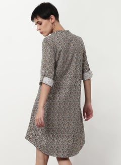ABOF Regular Fit Casual Dress Multicolour  - Image 2