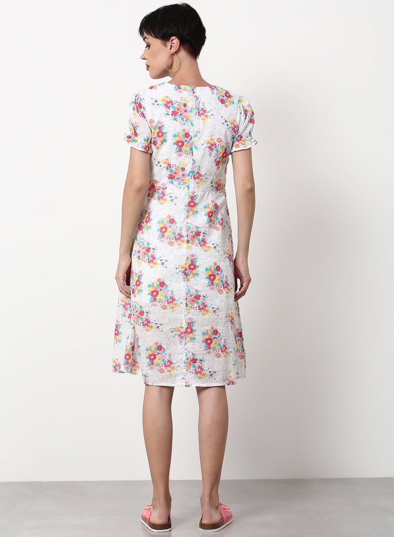 ABOF - Regular Fit Casual Dress Pink - Image 1