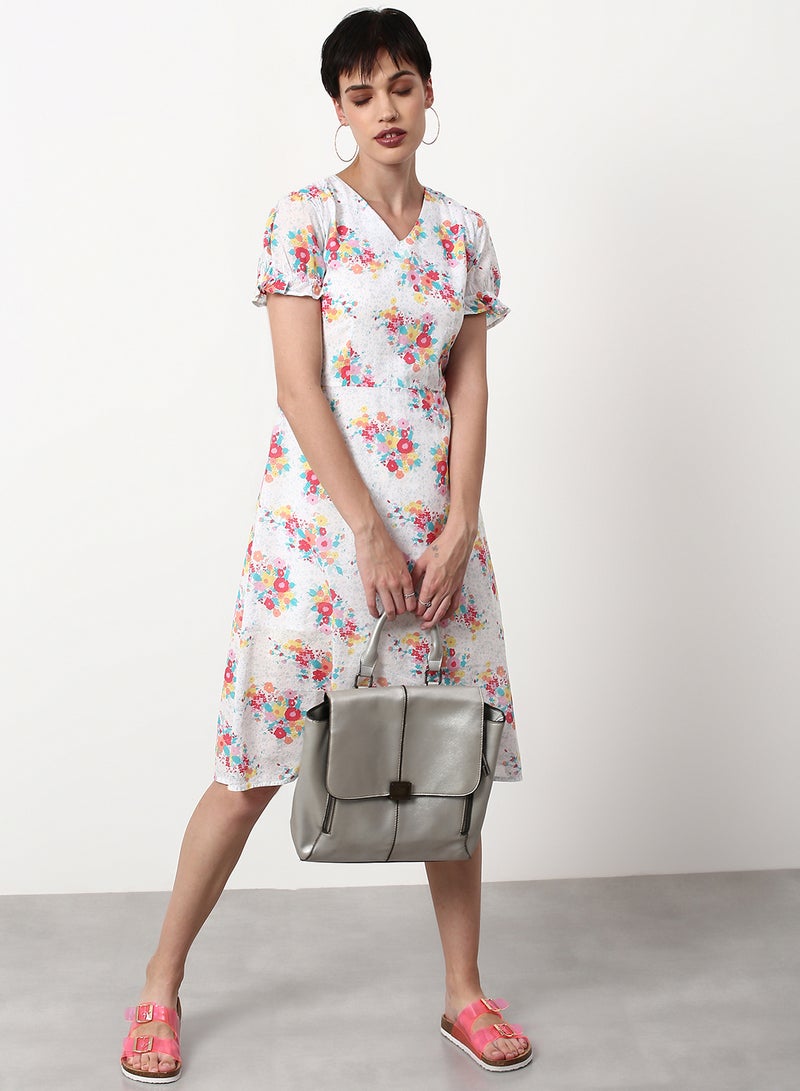 ABOF - Regular Fit Casual Dress Pink - Image 1