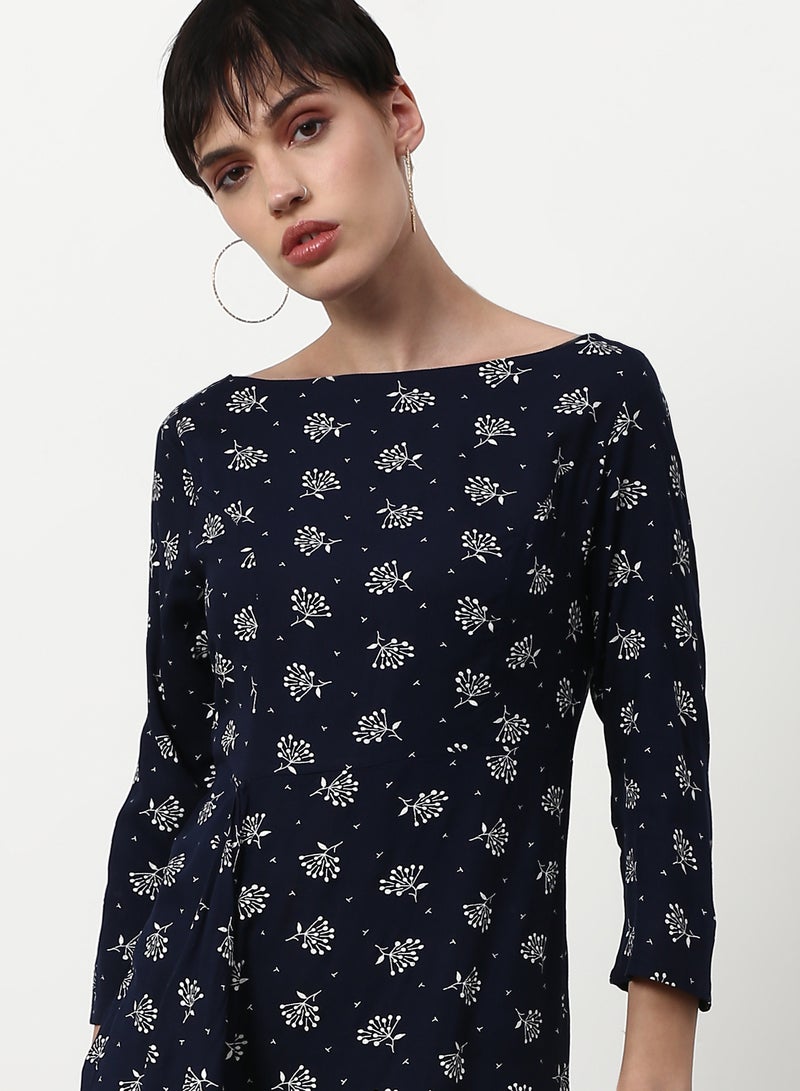 ABOF Regular Fit Casual Dress Multicolour  - Image 4