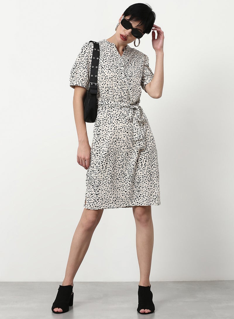ABOF Regular Fit Casual Dress Multicolour  - Image 3