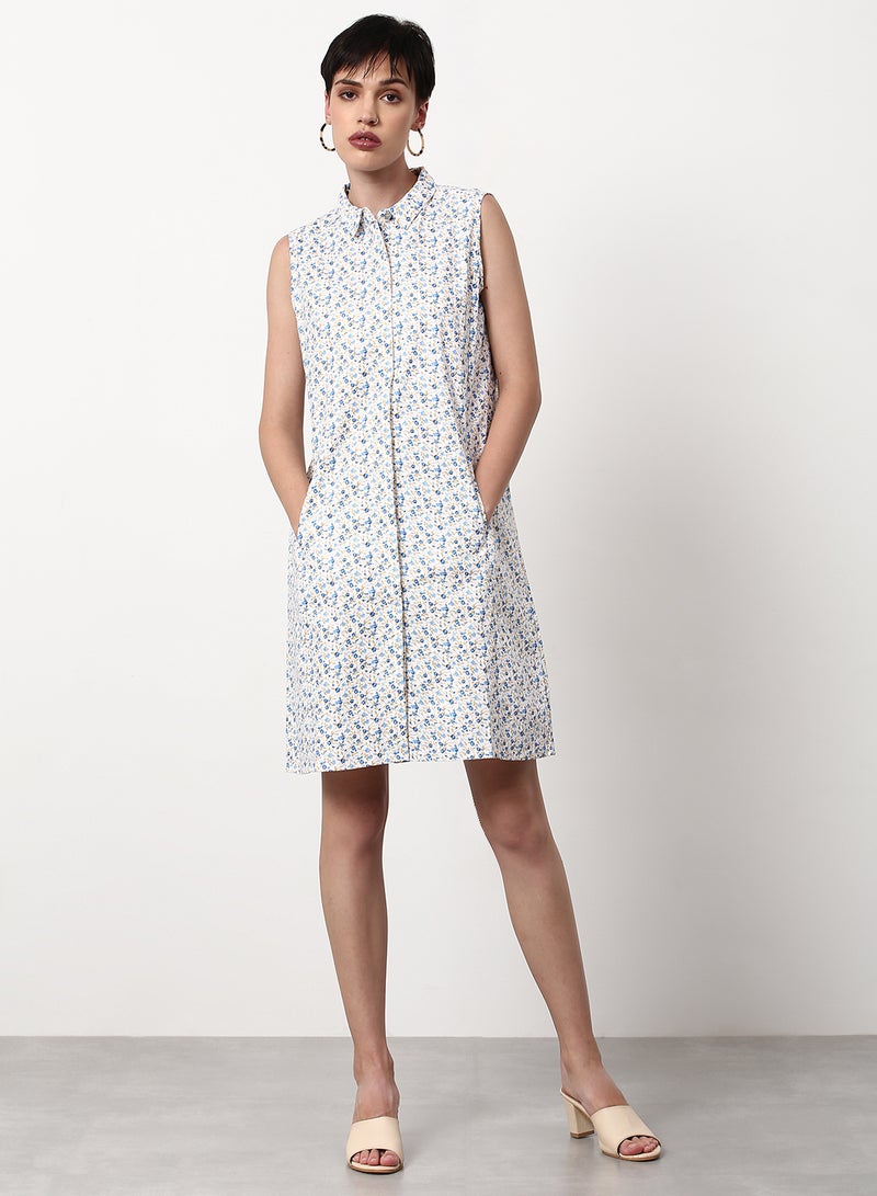 ABOF - Regular Fit Casual Dress Multicolour - Image 1