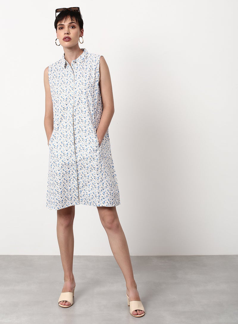 ABOF - Regular Fit Casual Dress Multicolour - Image 1