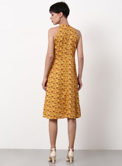 ABOF Regular Fit Casual Dress Yellow  - Image 2