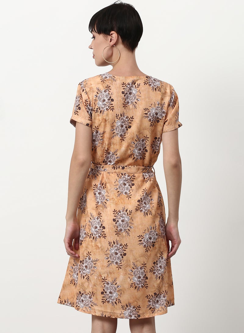 Regular Fit Casual Dress Multicolour