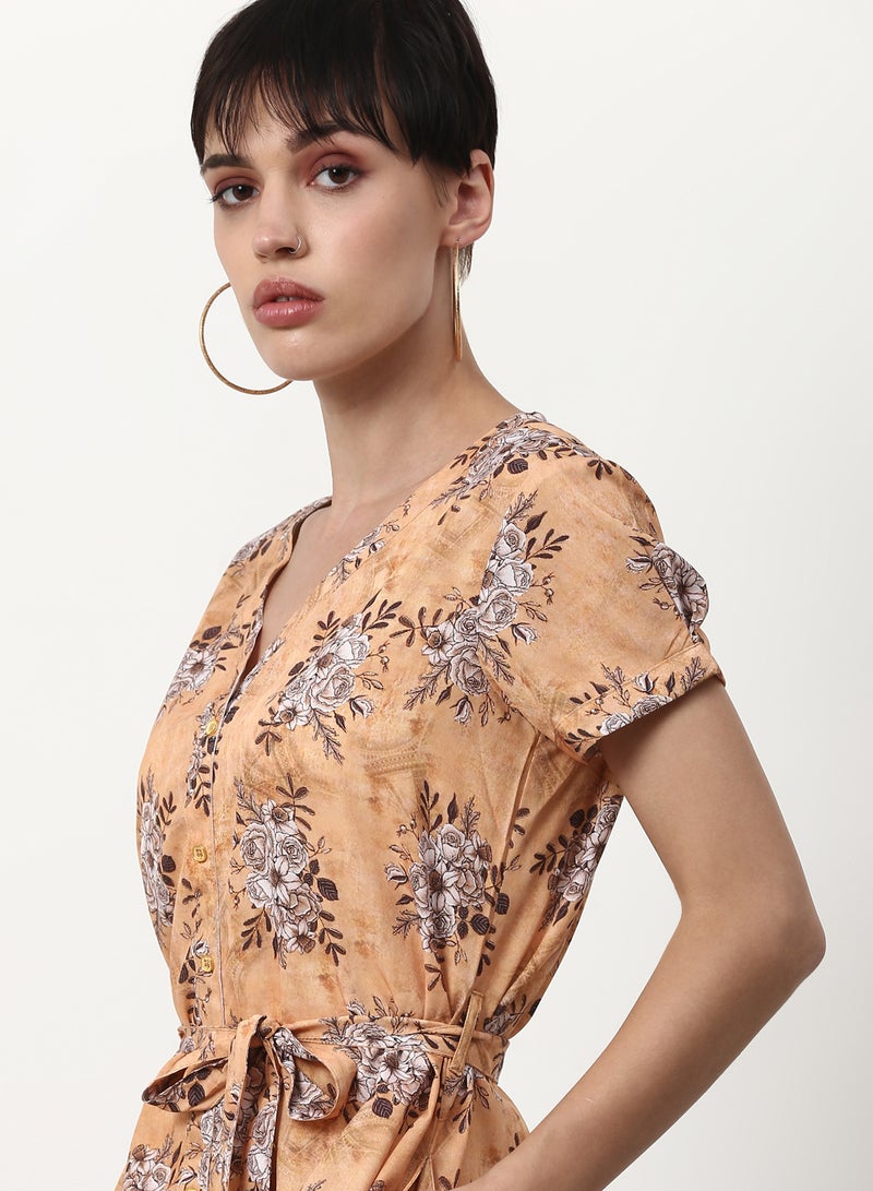 Regular Fit Casual Dress Multicolour