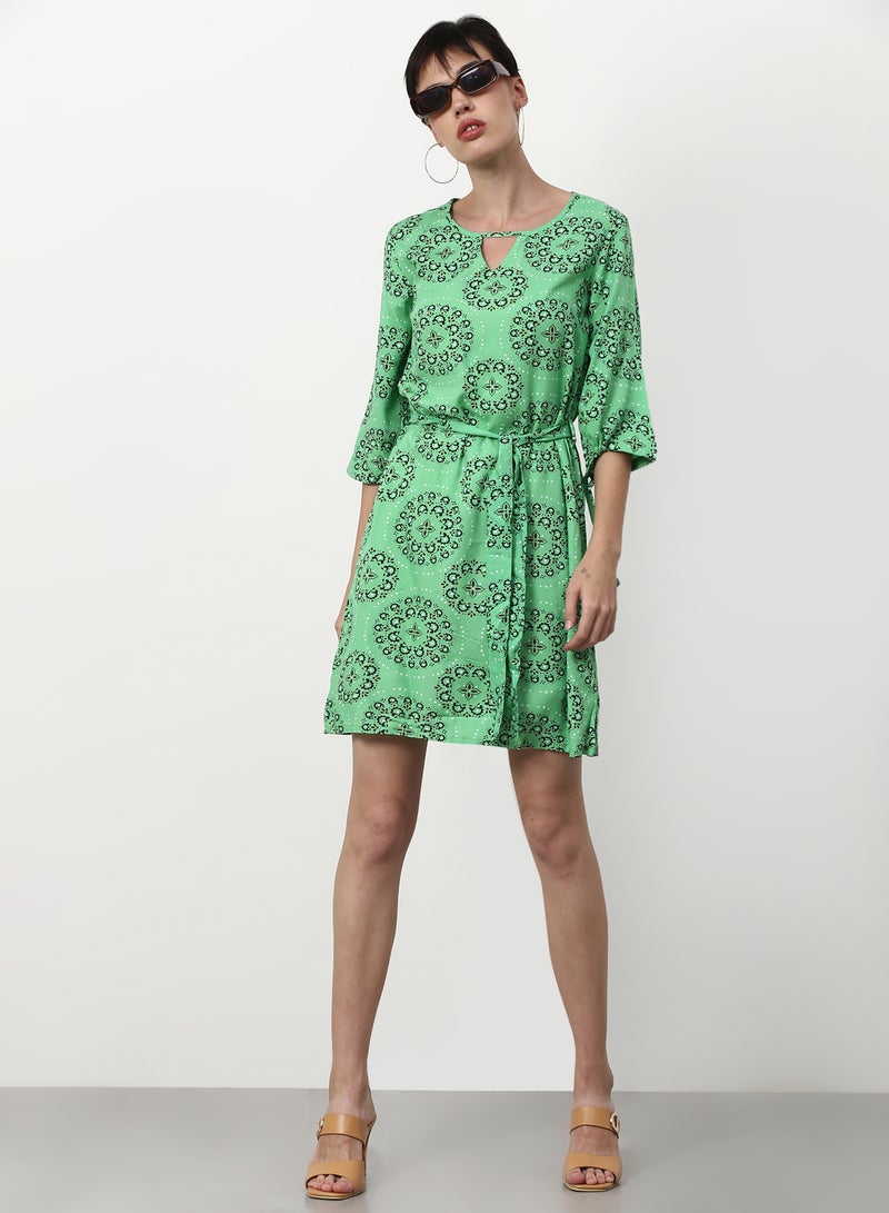 ABOF - Regular Fit Casual Dress Multicolour - Image 1