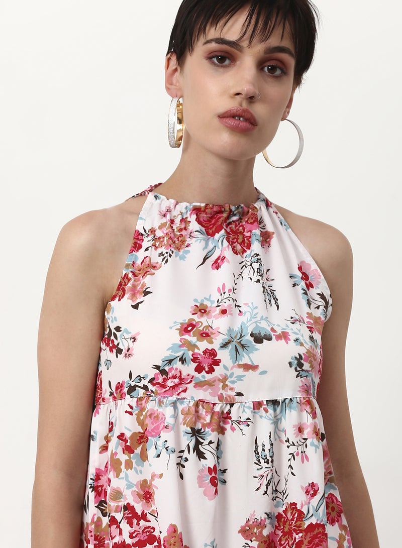 ABOF - Regular Fit Casual Dress White - Image 1