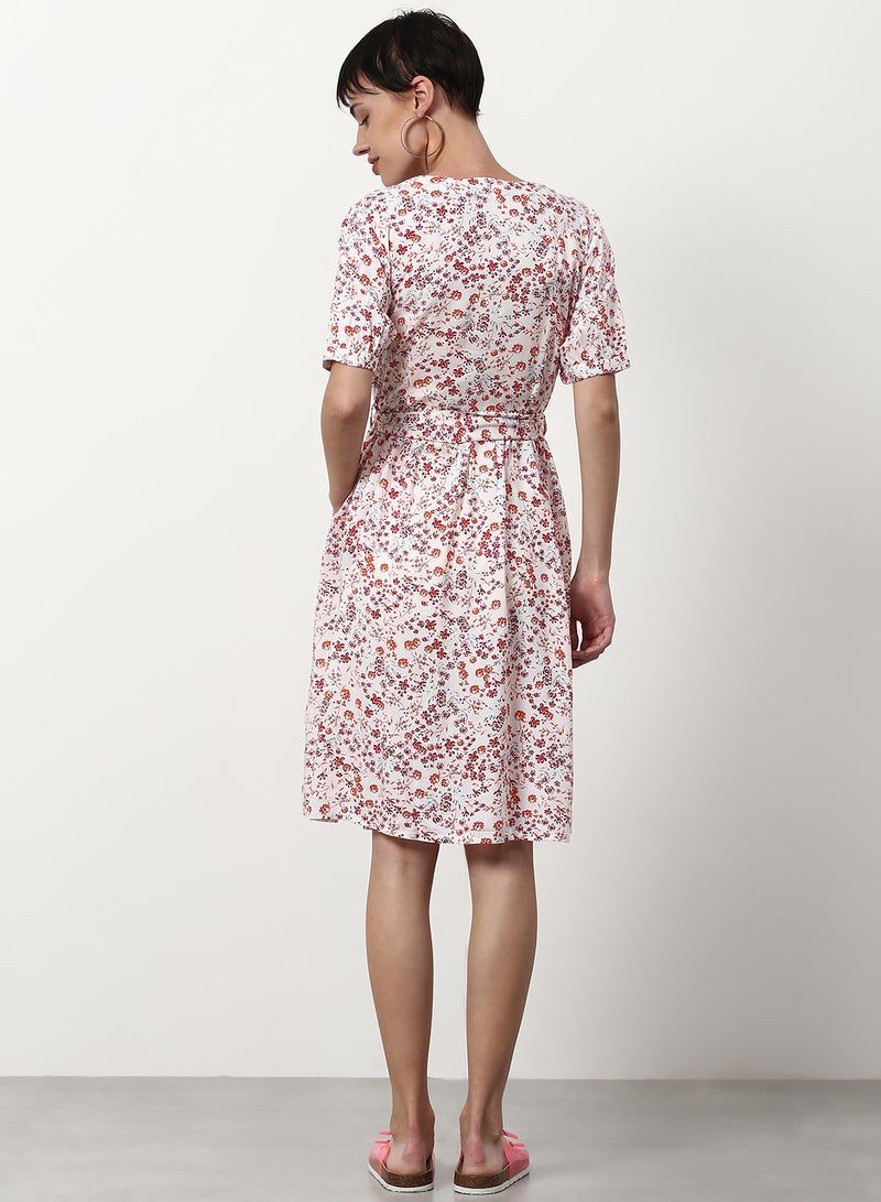 ABOF Loose Fit Casual Dress White - Image 2