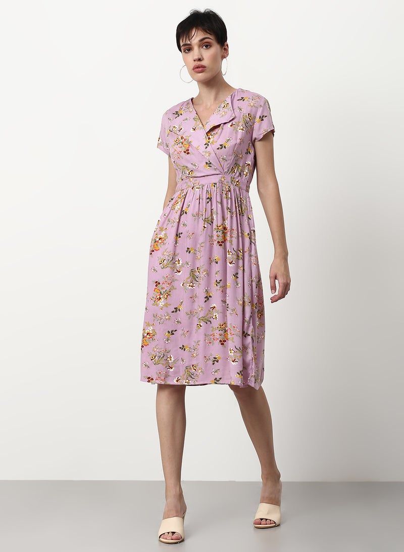 ABOF - Loose Fit Casual Dress Multicolour - Image 1