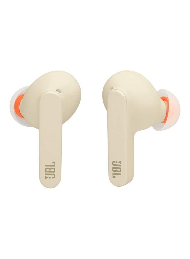 JBL - Live Pro+ TWS True Wireless Noise Cancelling Earbuds Beige - Image 1