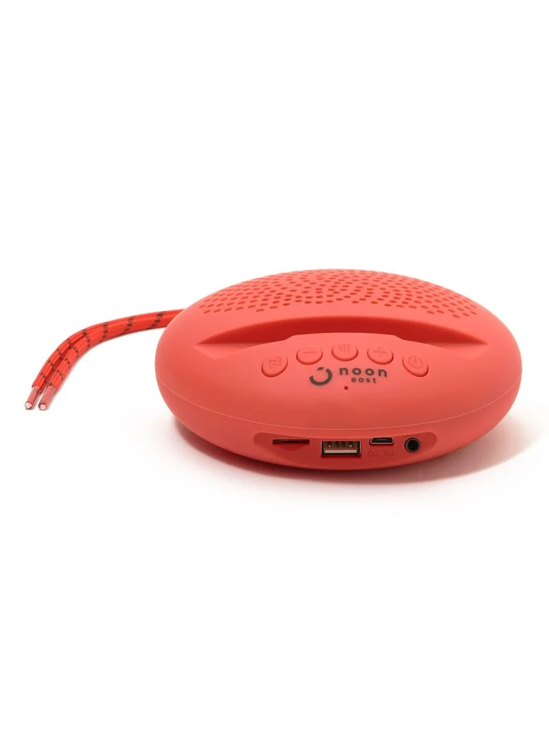Noon East Cicada 3W Portable Bluetooth Speaker With Phone Stand, TWS function and USB Playback Red