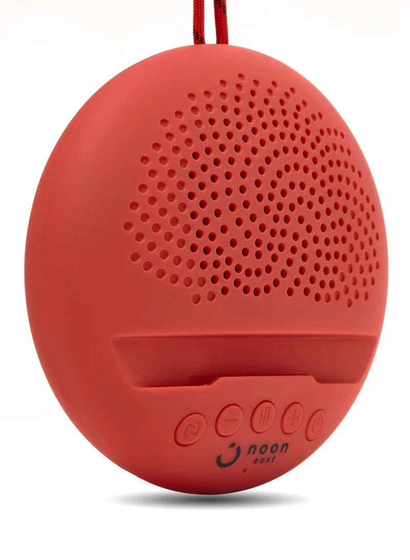 Noon East Cicada 3W Portable Bluetooth Speaker With Phone Stand, TWS function and USB Playback Red