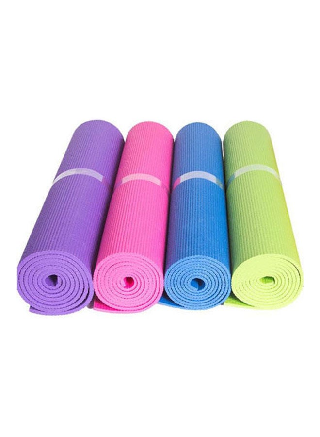 ماركة غير محددة Athlete Home Exercise Mat Colors 5mm PVC 