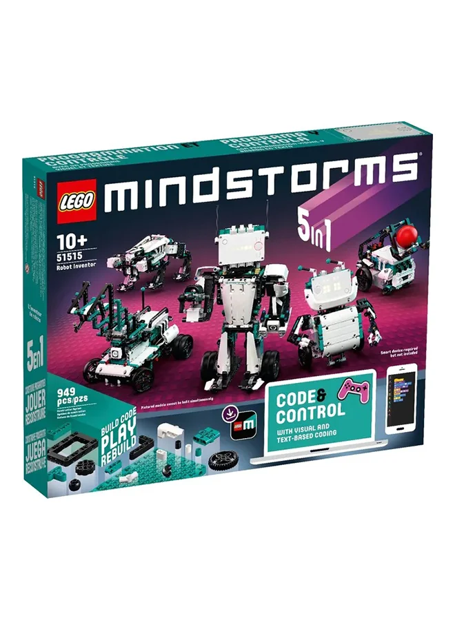 LEGO 51515 Mindstorms  Robot Inventor Building Kit 949 Pieces 10+ Years