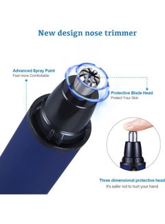 Sunhome Electric Nose Hair Trimmer Blue  - Image 4