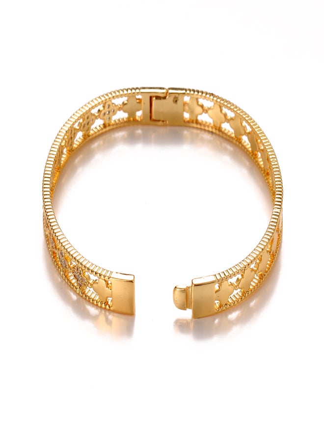 سوار على شكل زهرة البرسيم من الزركون - Image 2