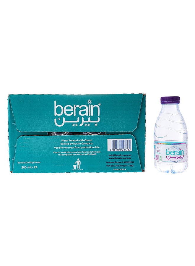 بيرين مياه شرب معلبة 200ملليلتر عبوة من 24 قطعة - Image 2
