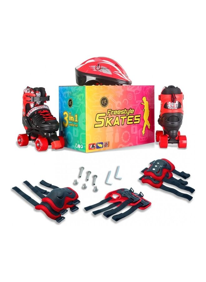 Soccerex - Beginners Roller Skates Shoes Smallcm - Image 1